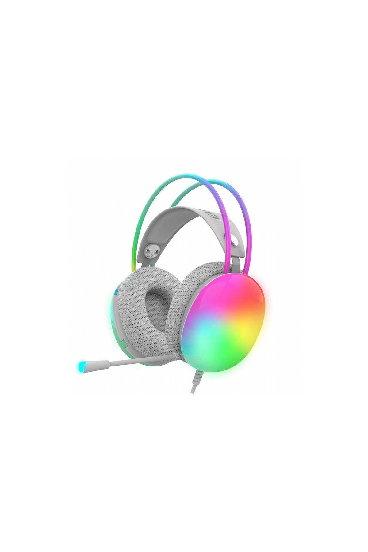 Inca Igk-X8Y Empousa Series 7.1 Surround Transparan Rgb Led Effect Gamıng Headset