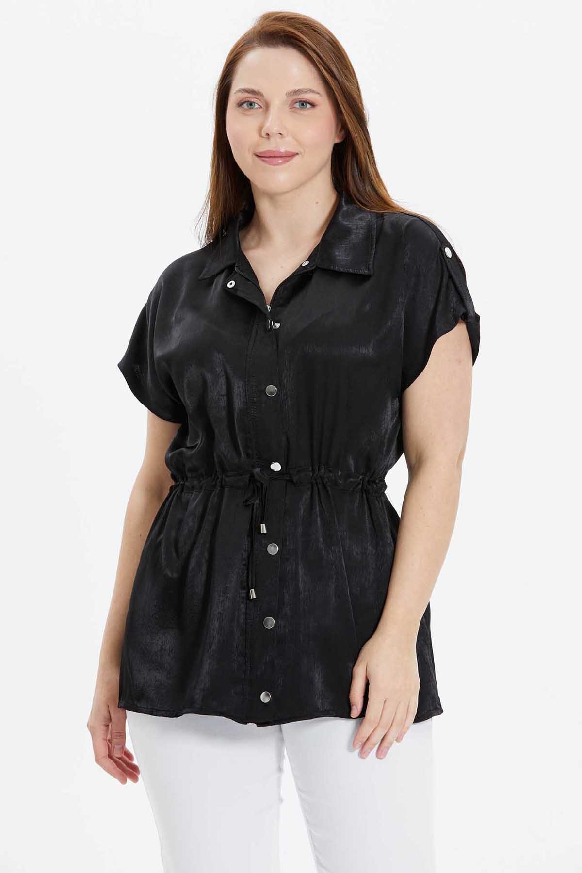 Selen Kadın Büyük Beden Yelek 24YSL8829