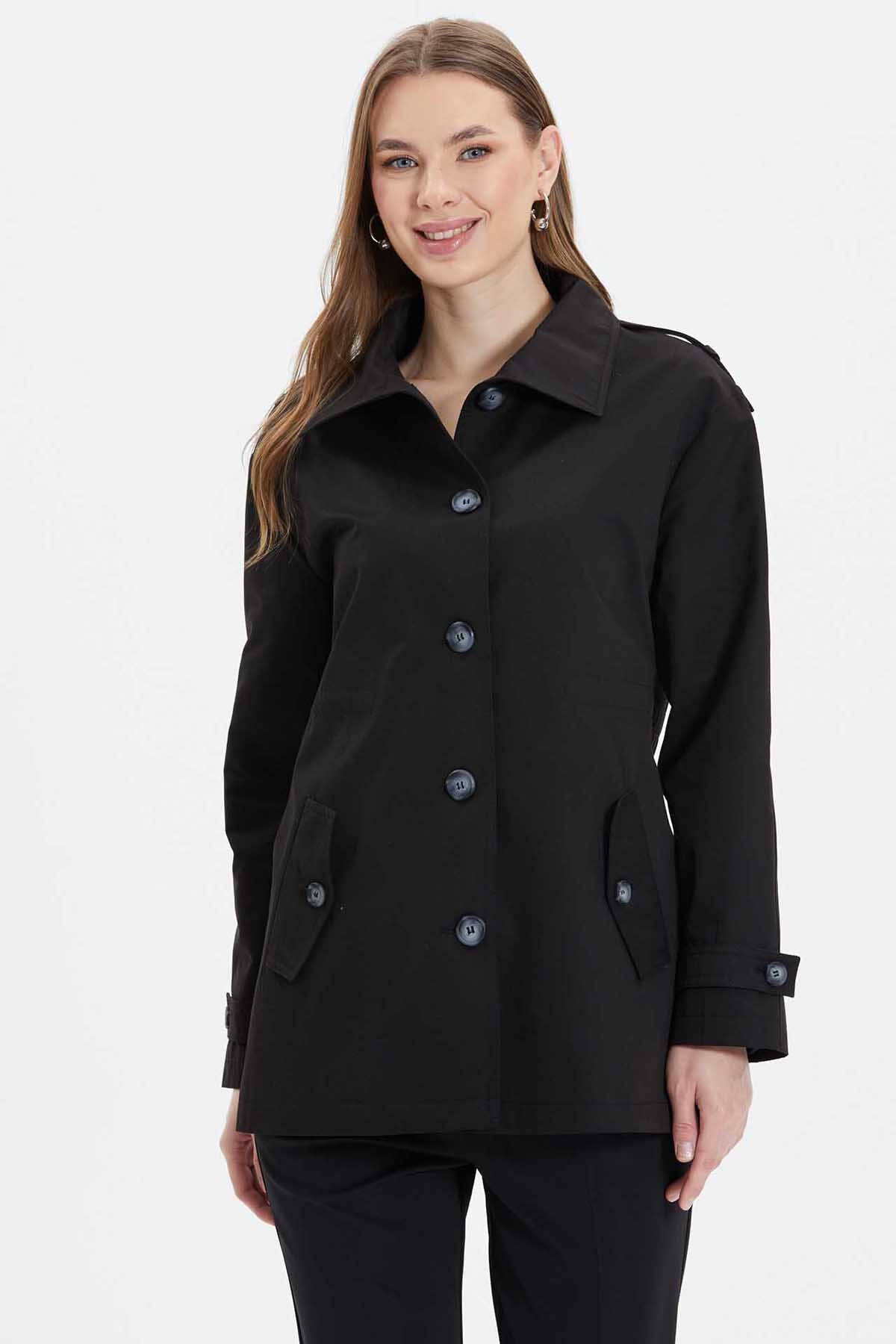 Selen Kadın Trençkot 24KSL9385