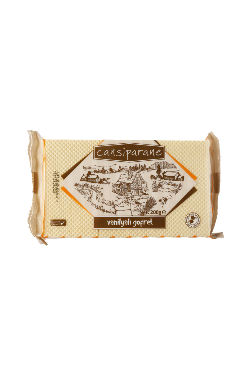 Cansiparane Gofret Vanilyalı 200 g