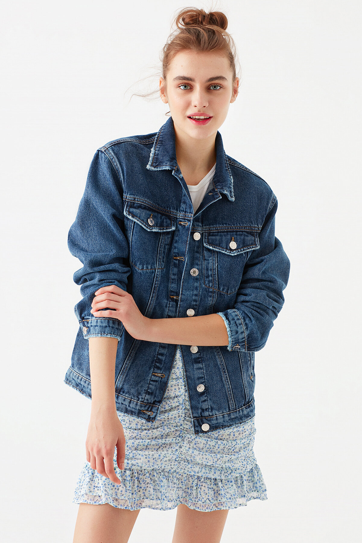 Mavi Kadın Kot Ceket M110154-30105