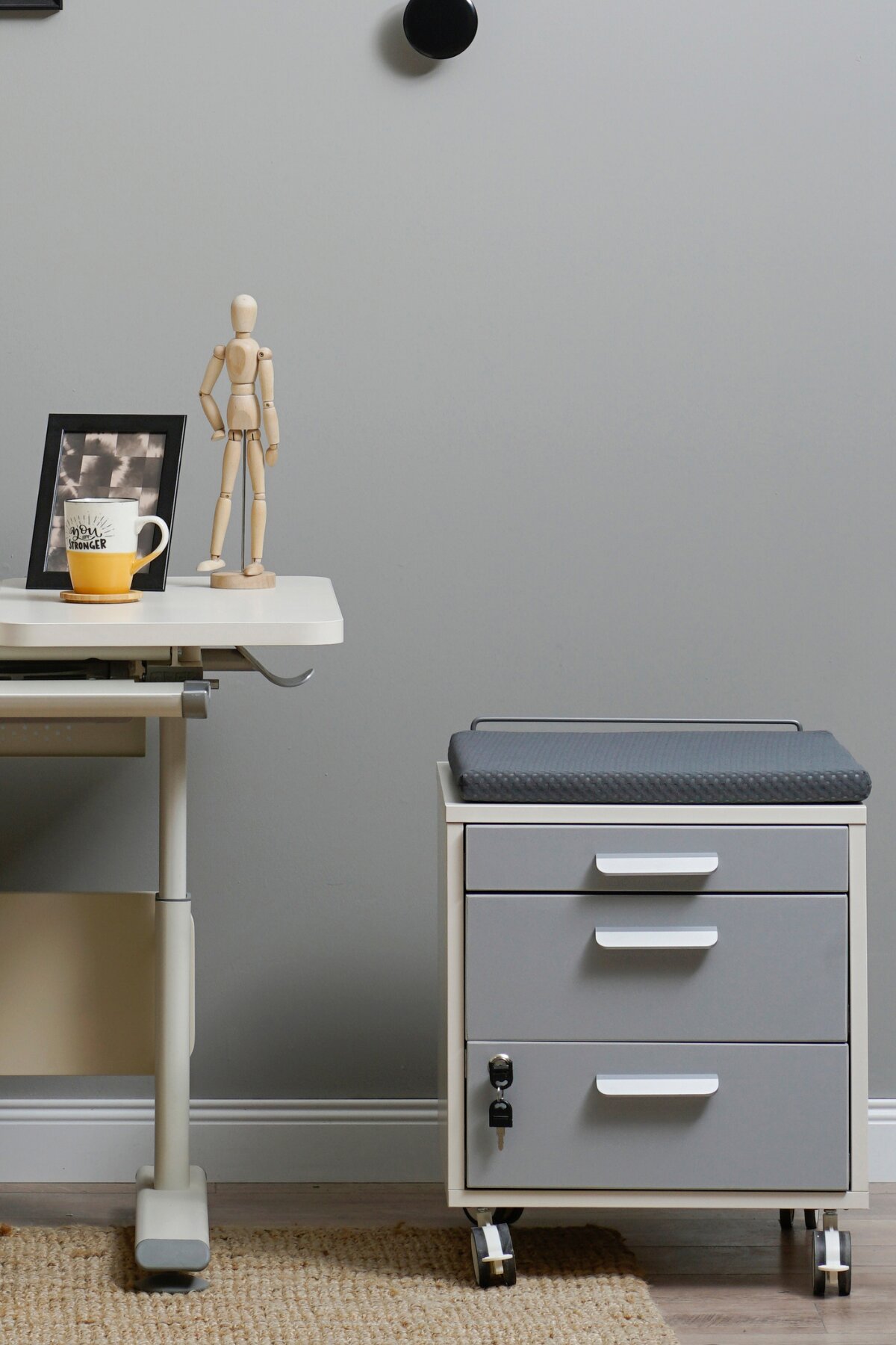 Creo Mobili Vega Beyaz Keson Antrasit Vgkeb-2