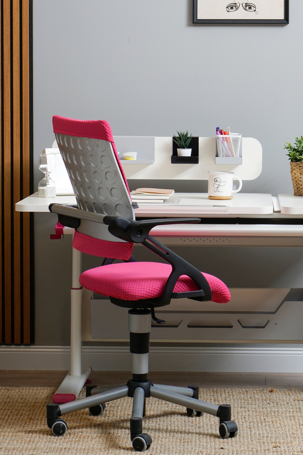 Creo Mobili Vega Sandalye Fuşya Fuşya Vgsan