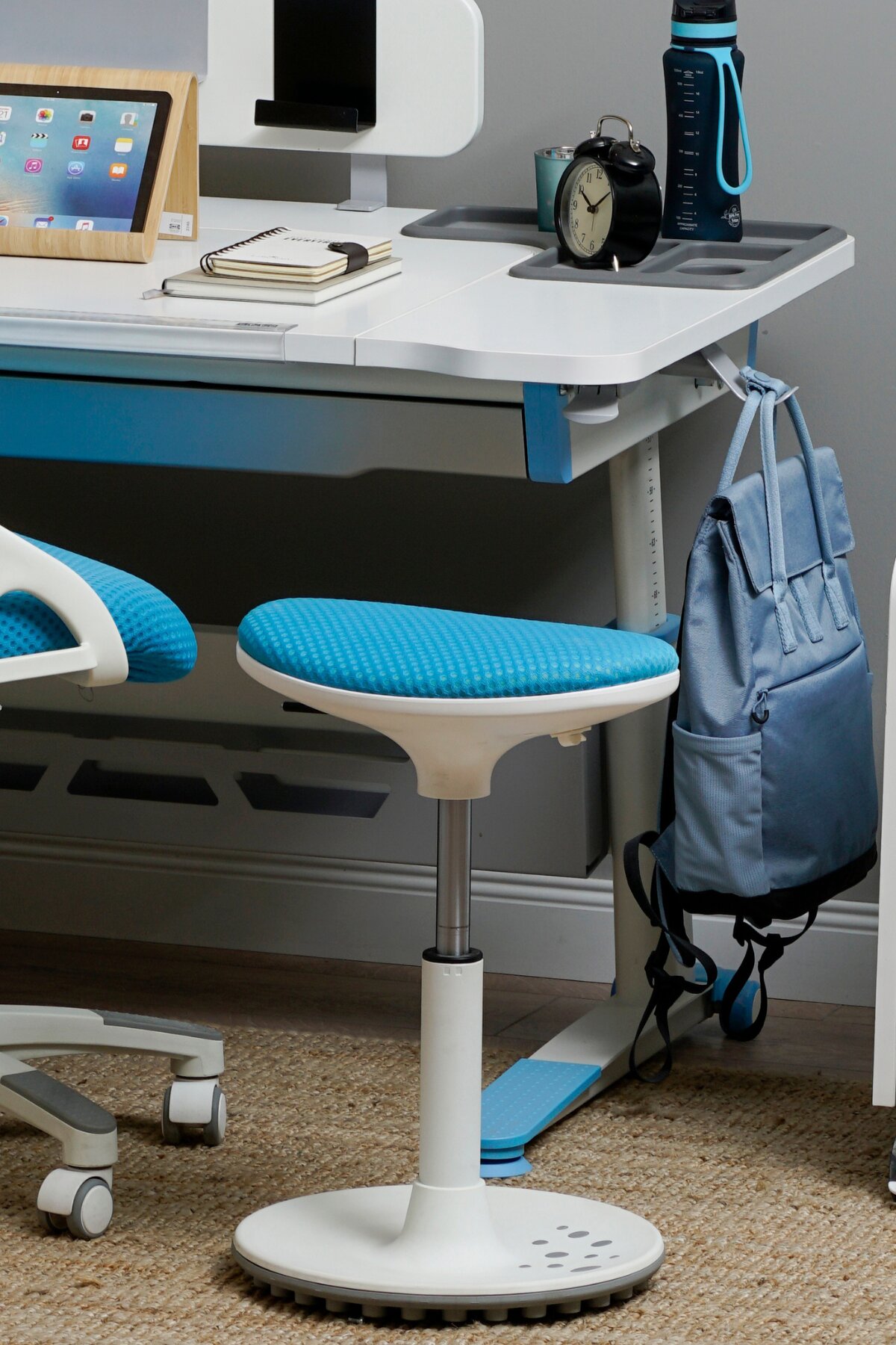 Creo Mobili Dinamik Tabure Mavi Srtab-2