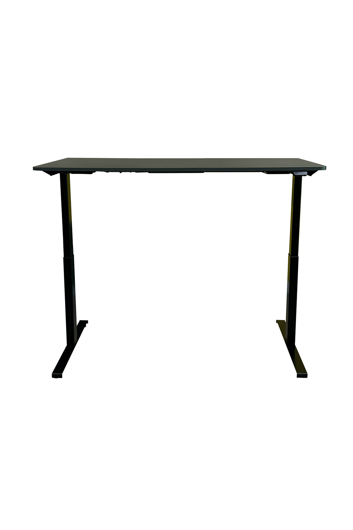 Creo Mobili Orion Yükseklik Ayarlı Hafızalı Bluetooth Kumandalı Çalışma Masası 60 X 126 140 cm Antra