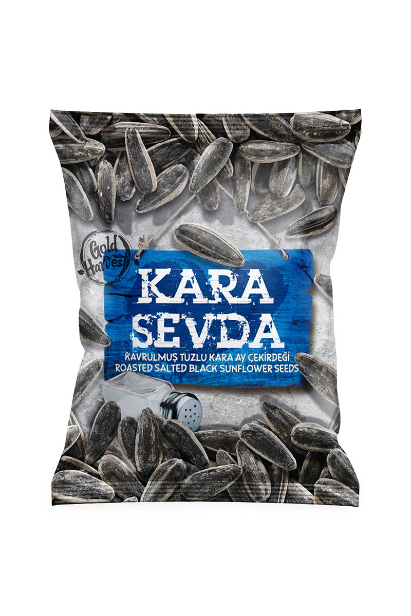 Kara Sevda Tuzlu Siyah Ayçekirdeği 135G