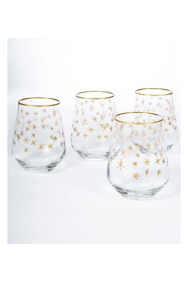 Rakle Winter Sky Su Bardağı Seti 4'lü 425 cc