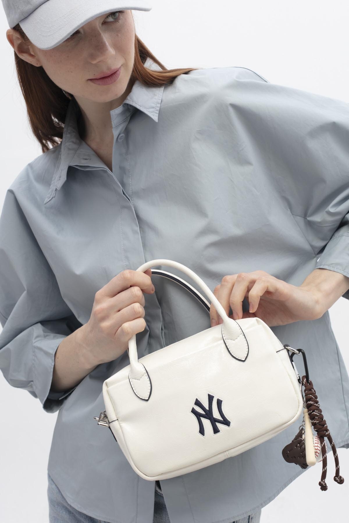 New York Yankees Kadın El Çantası MLB_038