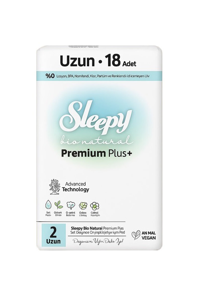 Sleepy Ped Bio Süper Eco Uzun 18'li