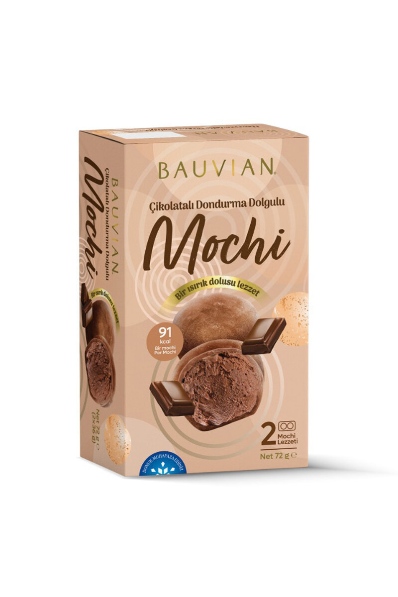 Bauvian Mochi Çikolatalı 2'li 72 gr