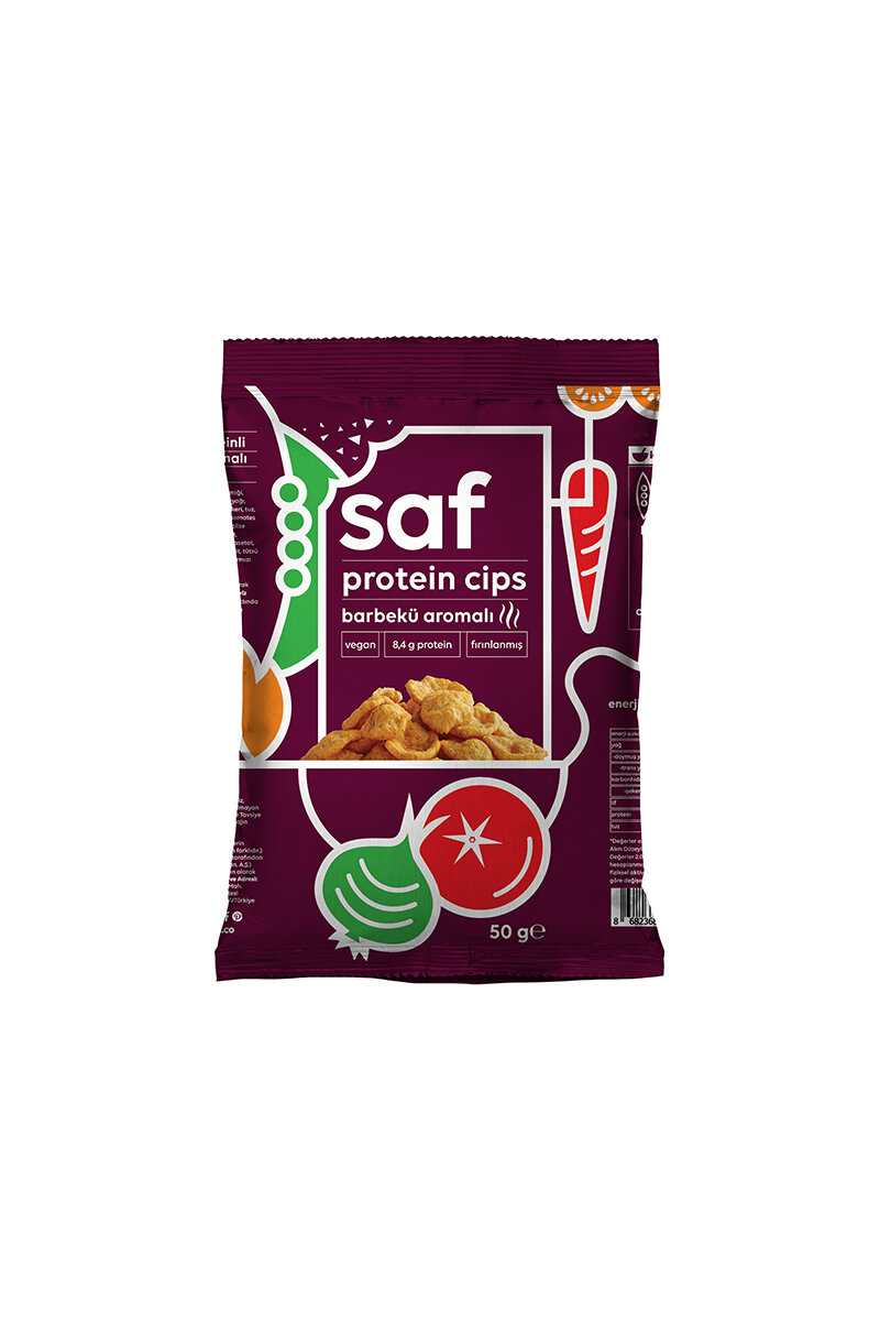 Saf Nutrition Barbekü Aromalı Protein Cips 50 g