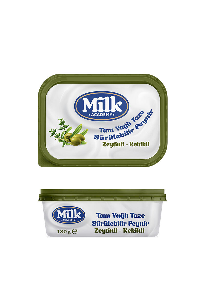 Milk Academy Zeytinli Kekikli Taze Peynir 180 G