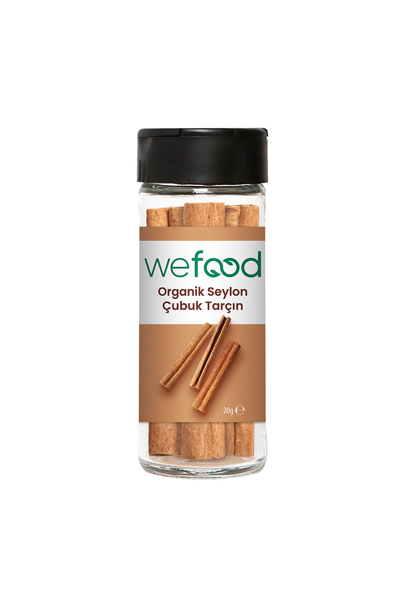 Wefood Organik Seylon Çubuk Tarçın 20 g