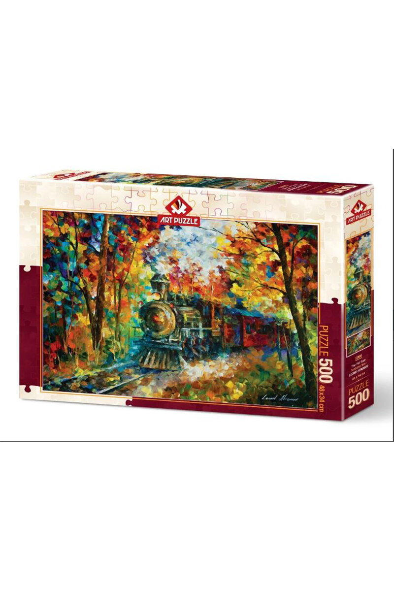 Sonbahar Treni Art Puzzle 500 Parça
