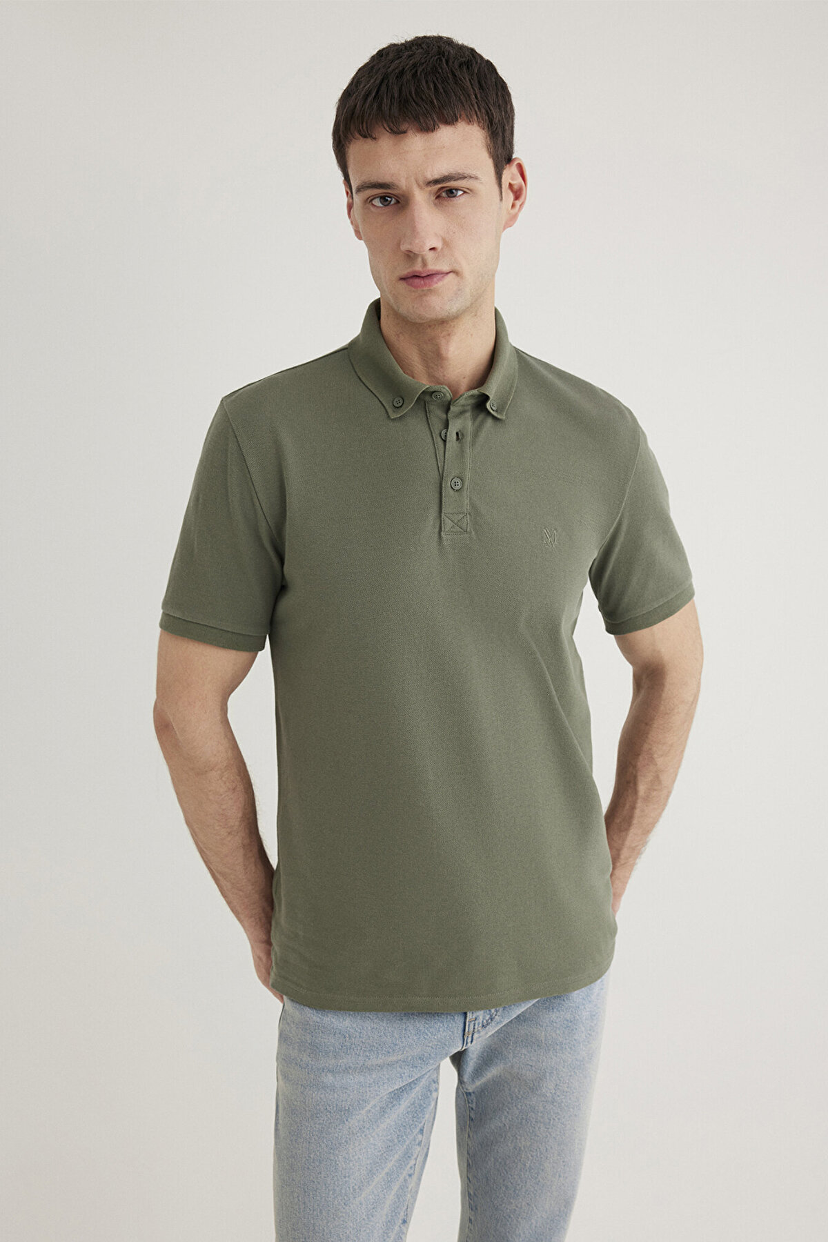 Mavi Erkek Polo Yaka Tişört M063247-33198