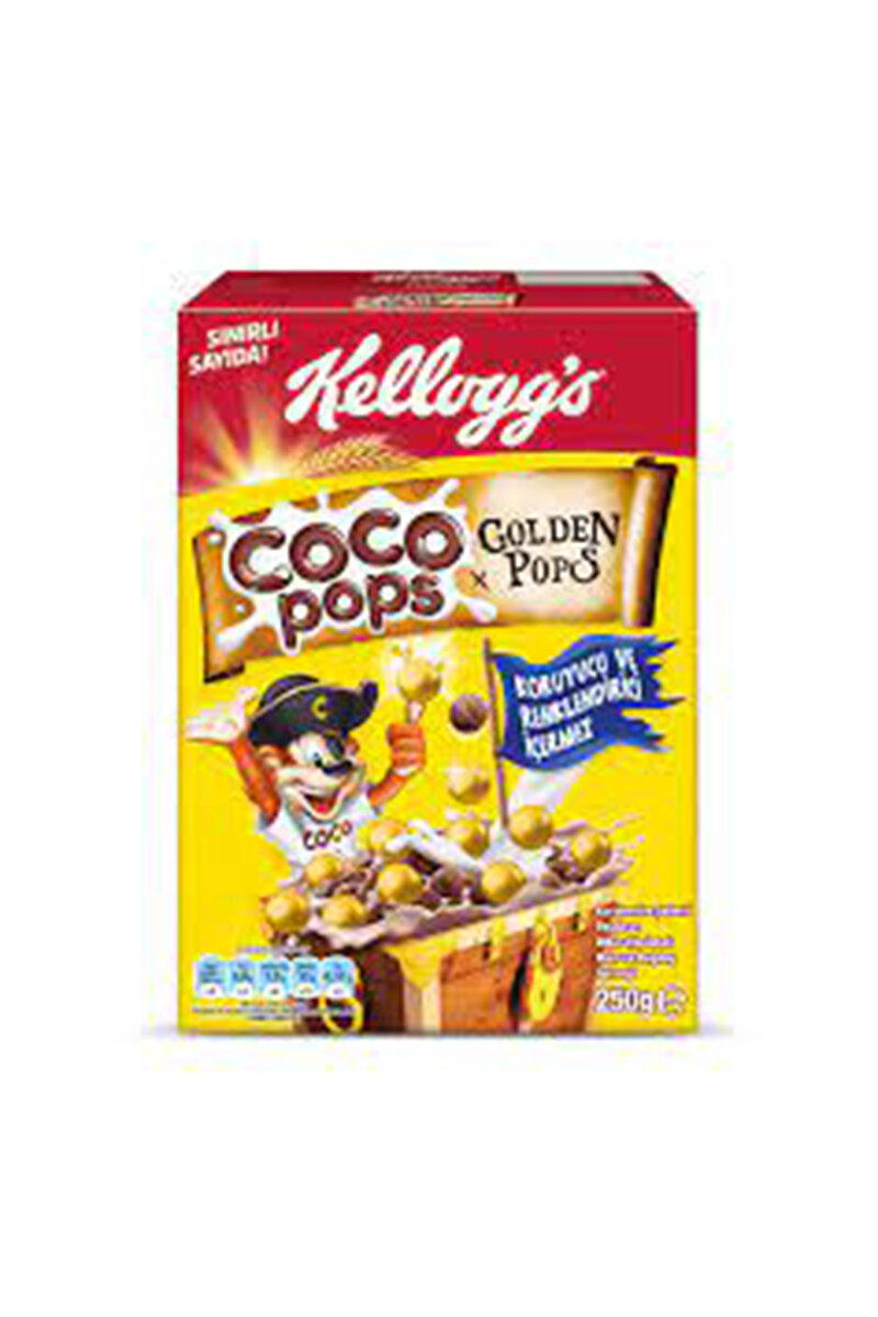Ülker Kellogs Cocopops Çokotop Gold Gevrek 250 G