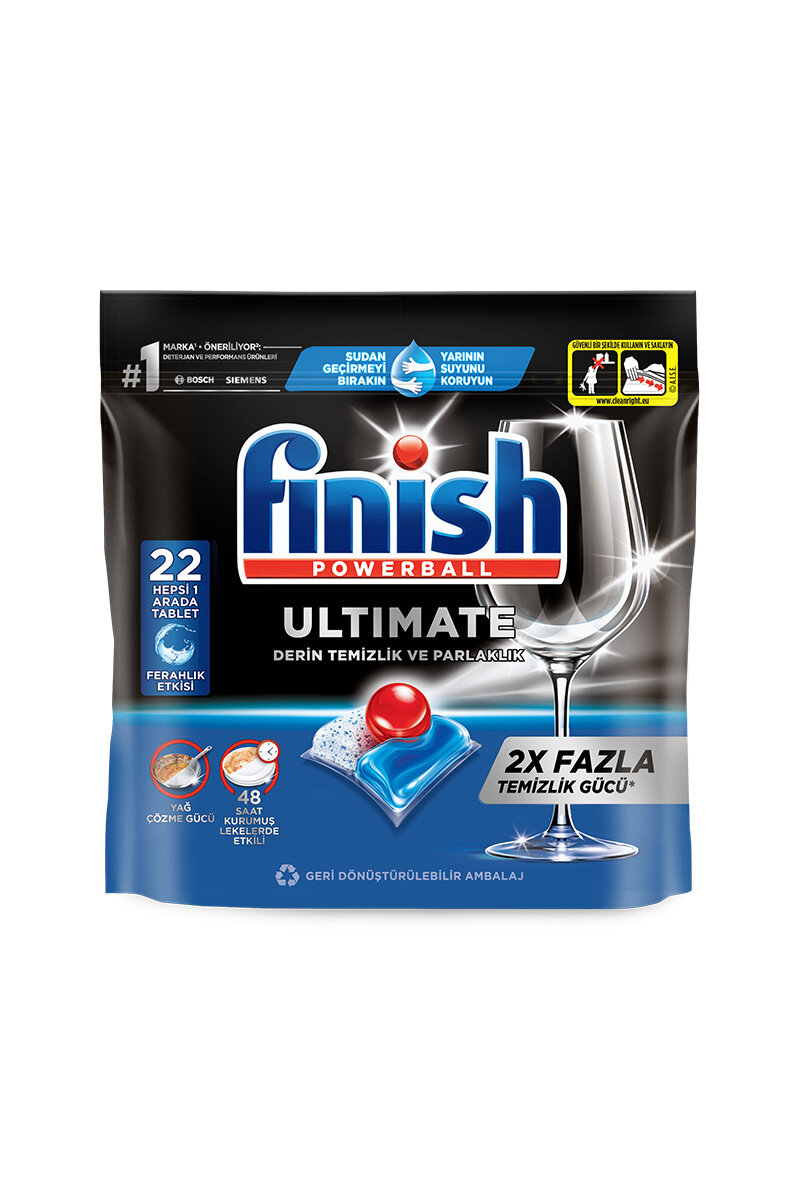 Finish Ultimate Tablet 22'li