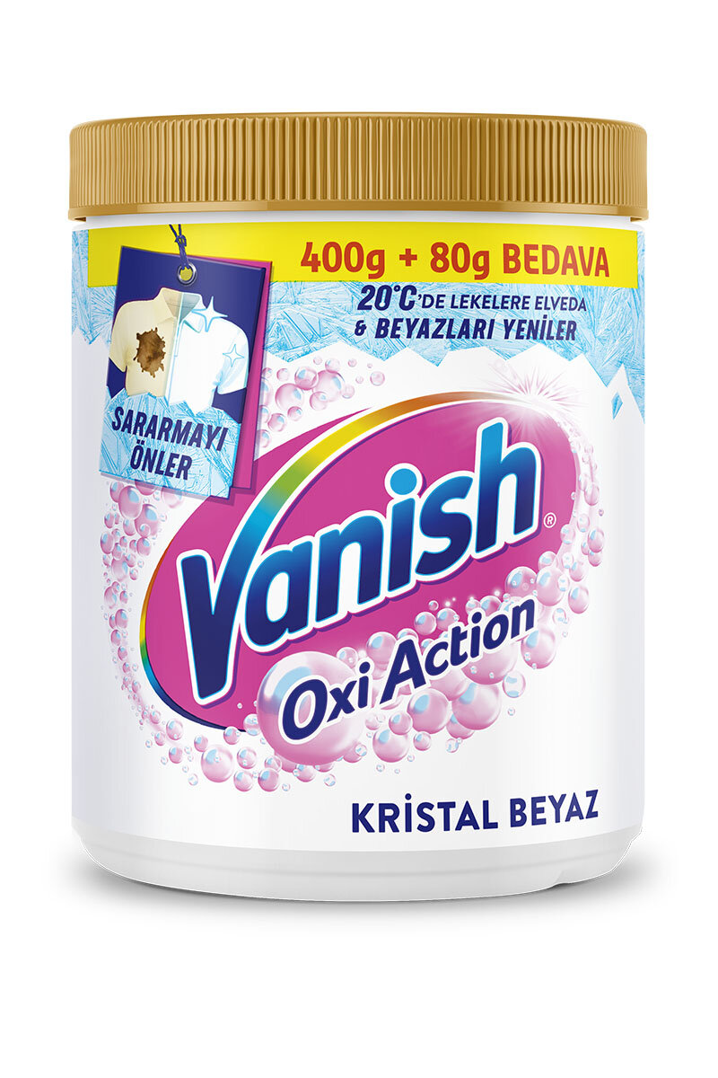 Vanish Kosla Multipower Toz 480 g Beyazlar Leke Çıkarıcı Deterjan Güçlendirici