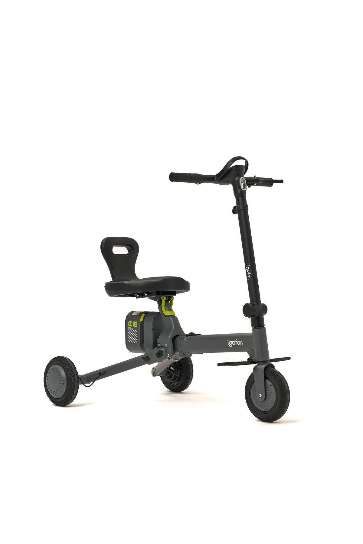 Igofor Katlanabilir Elektrikli Scooter - Gri