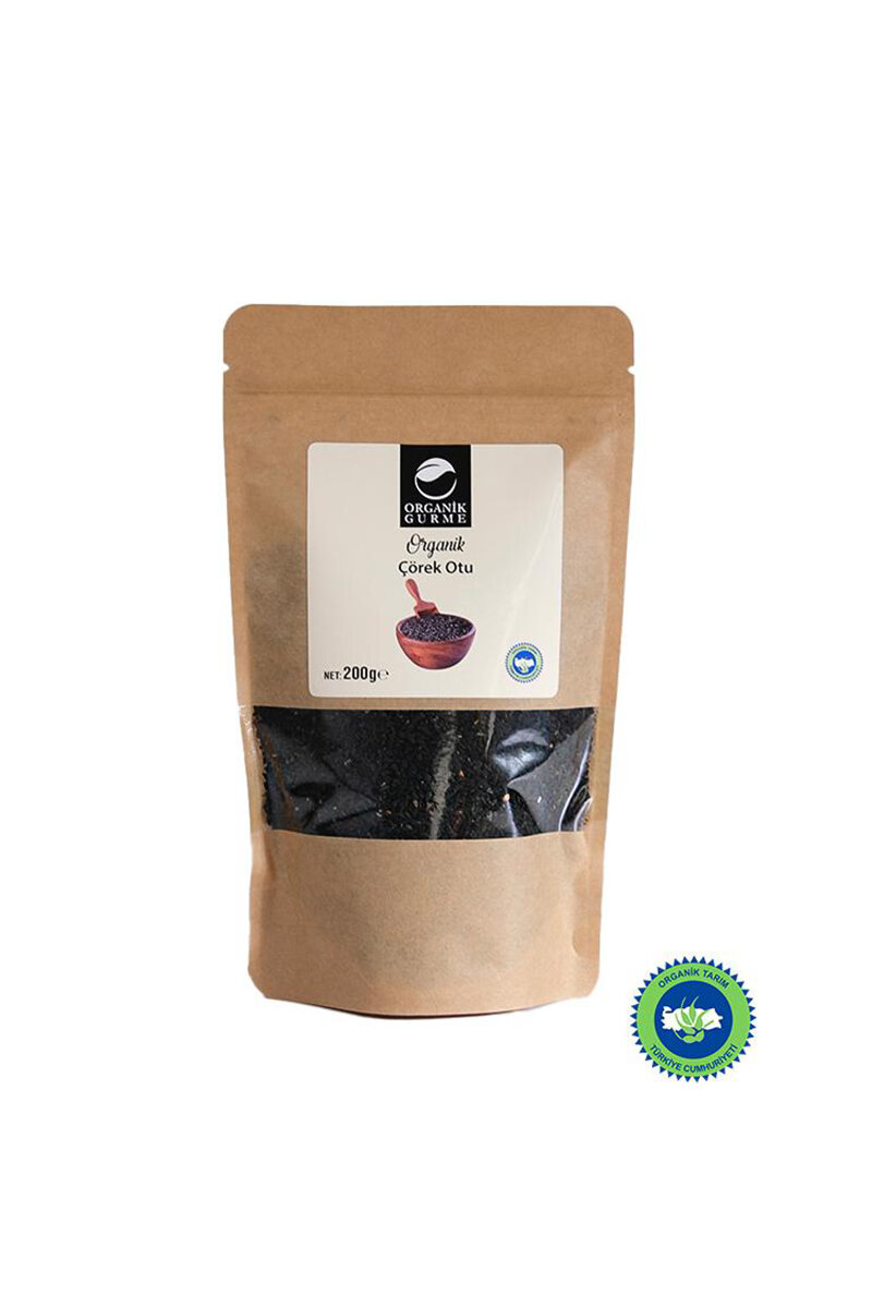 Organik Gurme Organik Çörek Otu 200 g