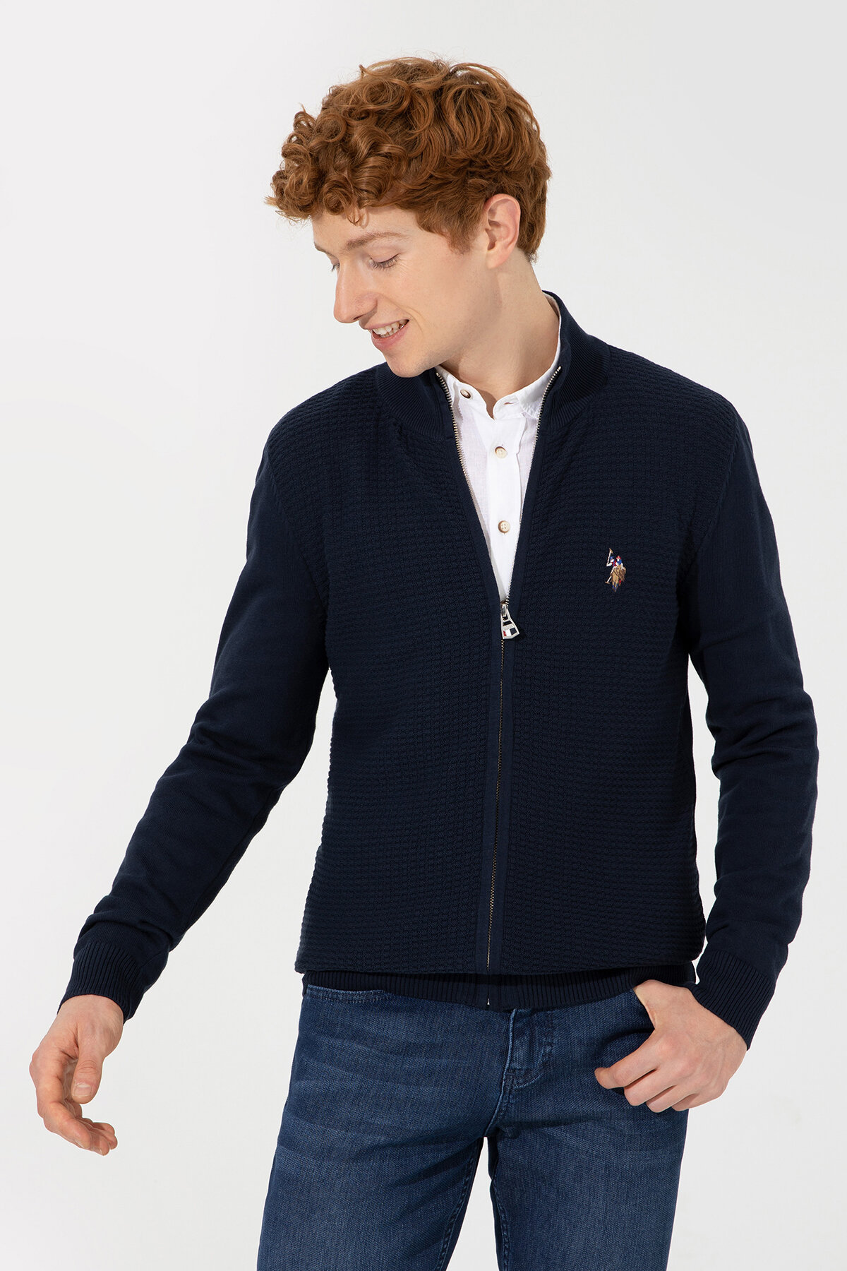 U.S. Polo Assn. Erkek Hırka 1428930.VR033