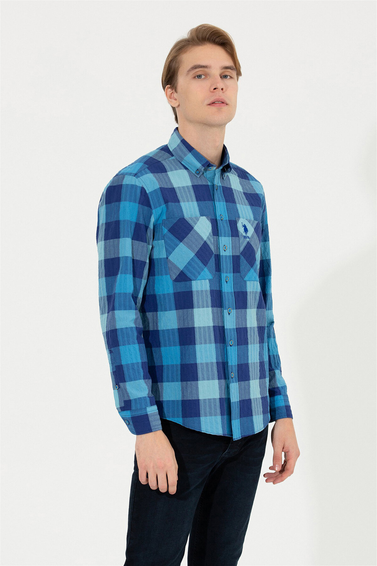 U.S. Polo Assn. Erkek Gömlek 1460005.VR077