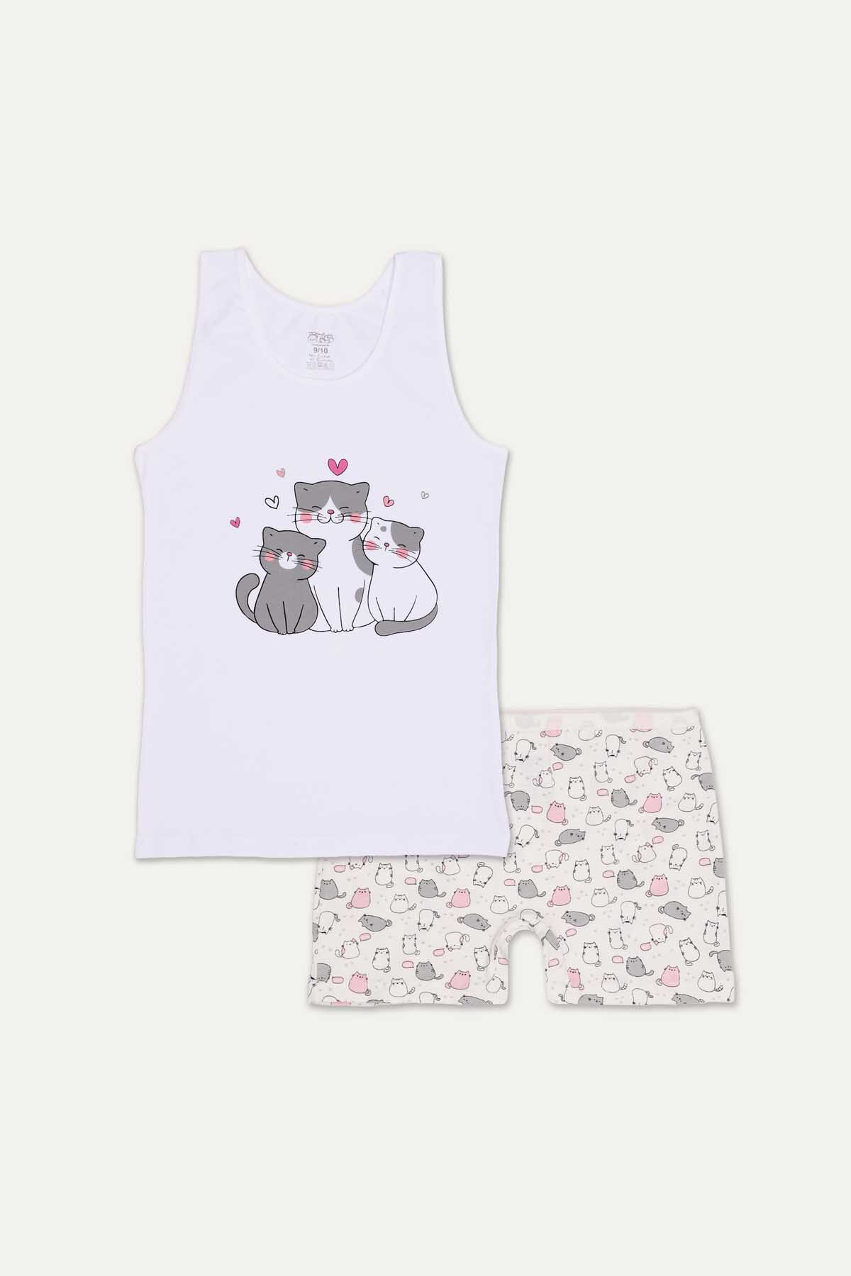 ÖTS Kız Çocuk Atlet-Külot Takım 8531.RNK