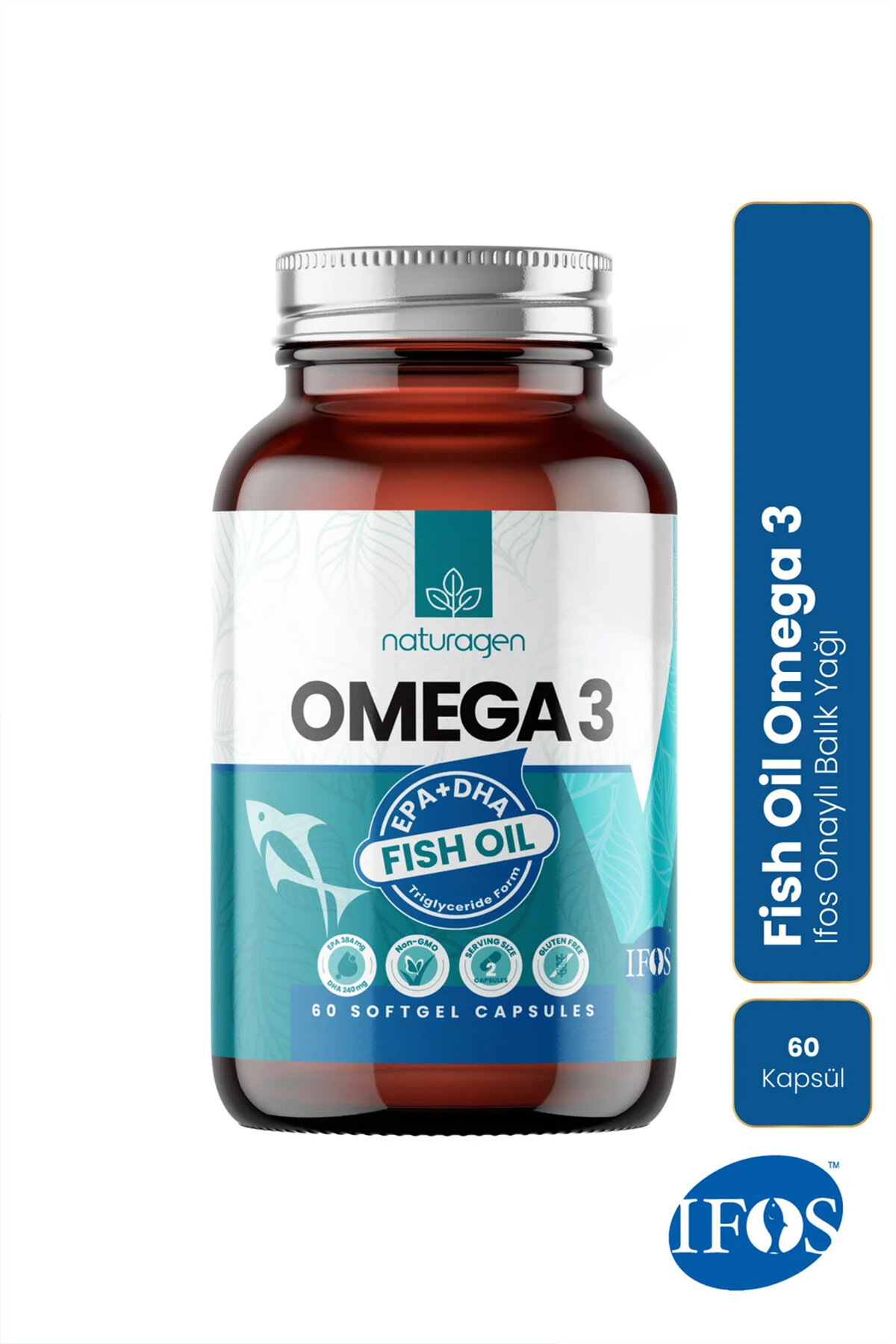 Naturagen Omega 3 - 60 Kapsül
