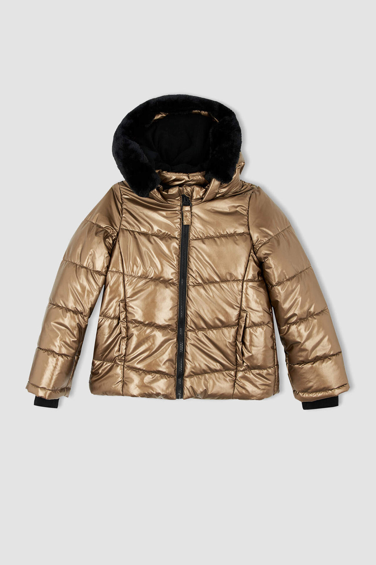 Defacto Kız Çocuk Mont X7287A6TRA