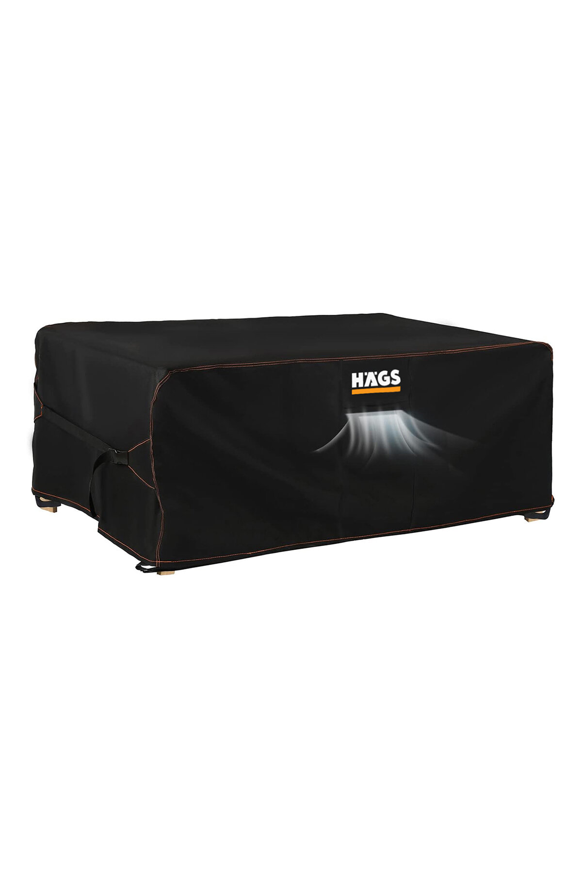 Haegs Bahçe Mobilyası Örtüsü 200x160x74cm Siyah