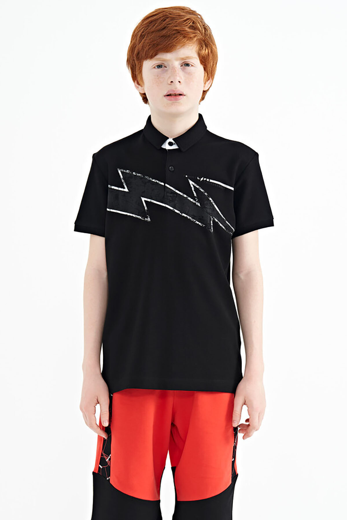 Tommy Life Erkek Çocuk Polo Yaka Tişört T13EG-11154_01