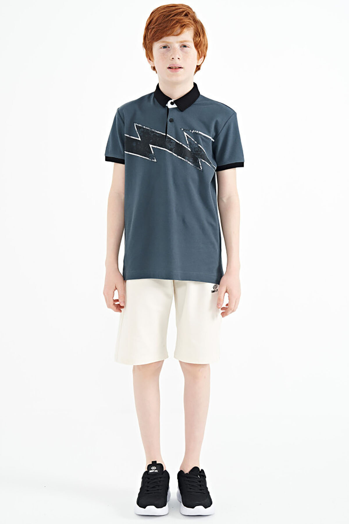 Tommy Life Erkek Çocuk Polo Yaka Tişört T13EG-11154_01