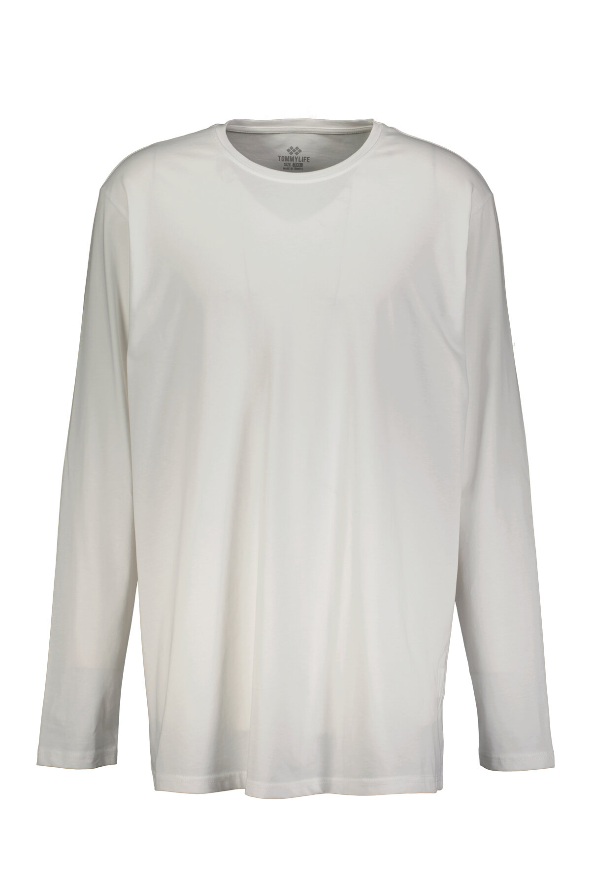 Tommy Life Erkek Sweatshirt 88107 BEYAZ