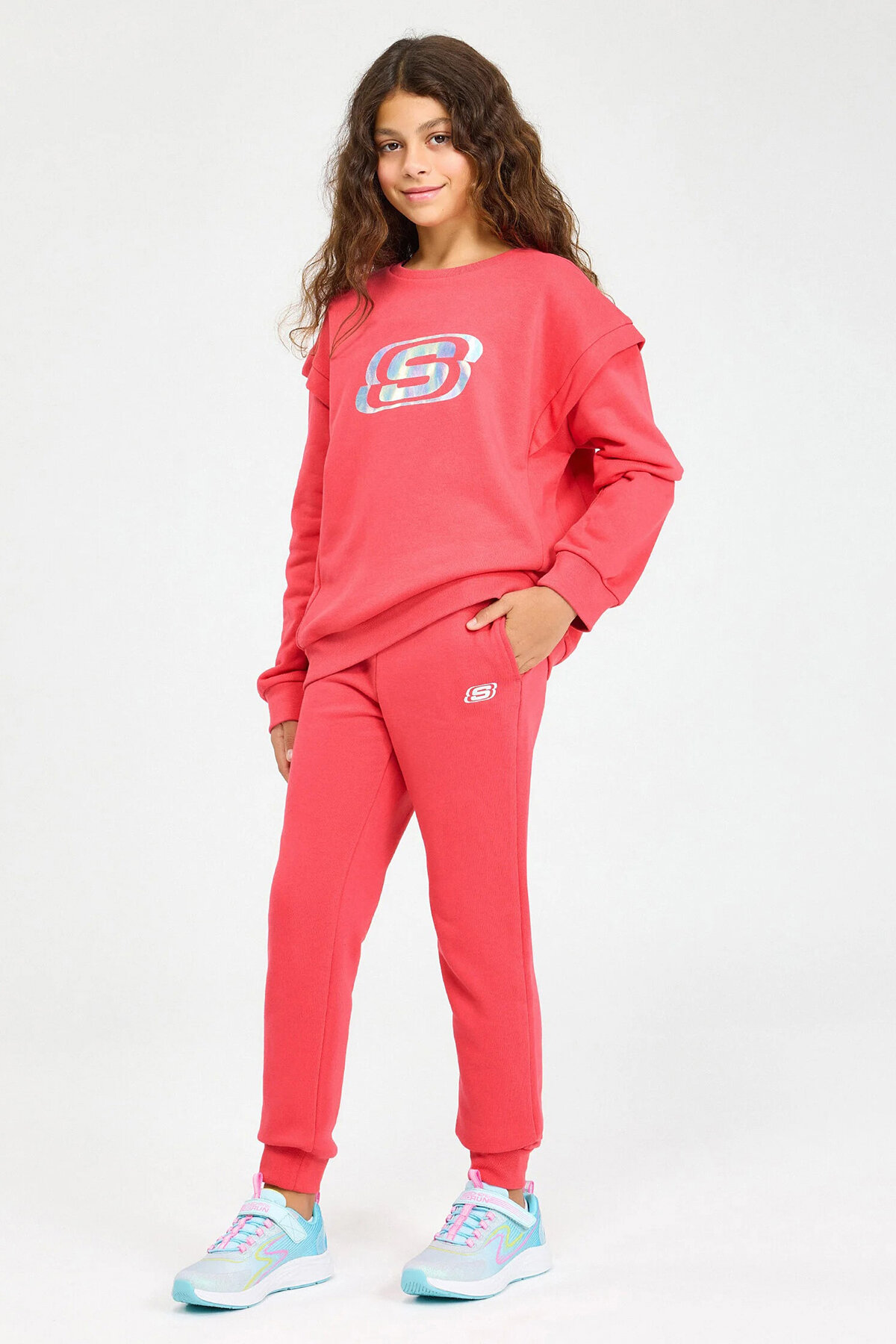 Skechers Kız Çocuk Eşofman Alt SK232075-831