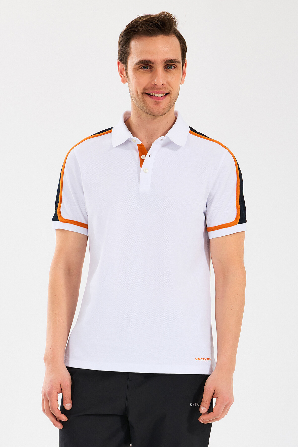 Skechers Erkek Polo Yaka Tişört S2510133-100