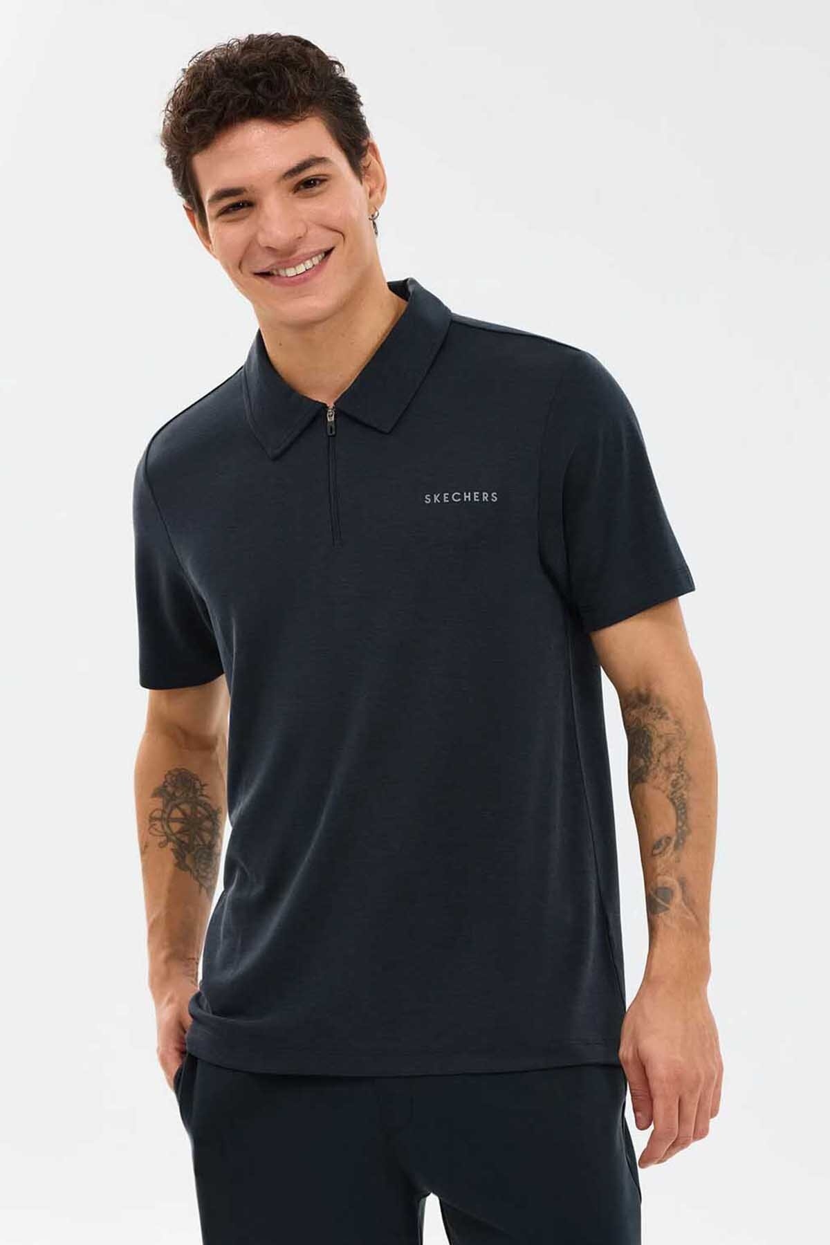 Skechers Erkek Polo Yaka Tişört S2610086-3817