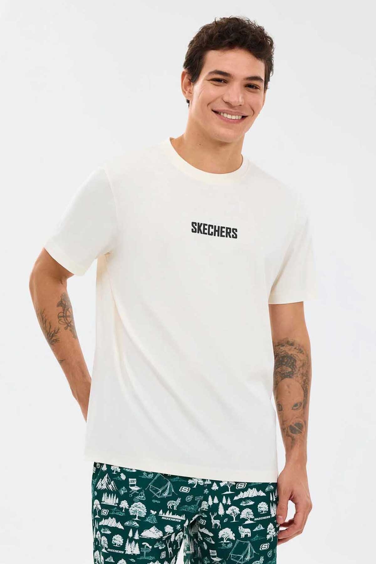 Skechers Erkek Tişört S2610115-3855