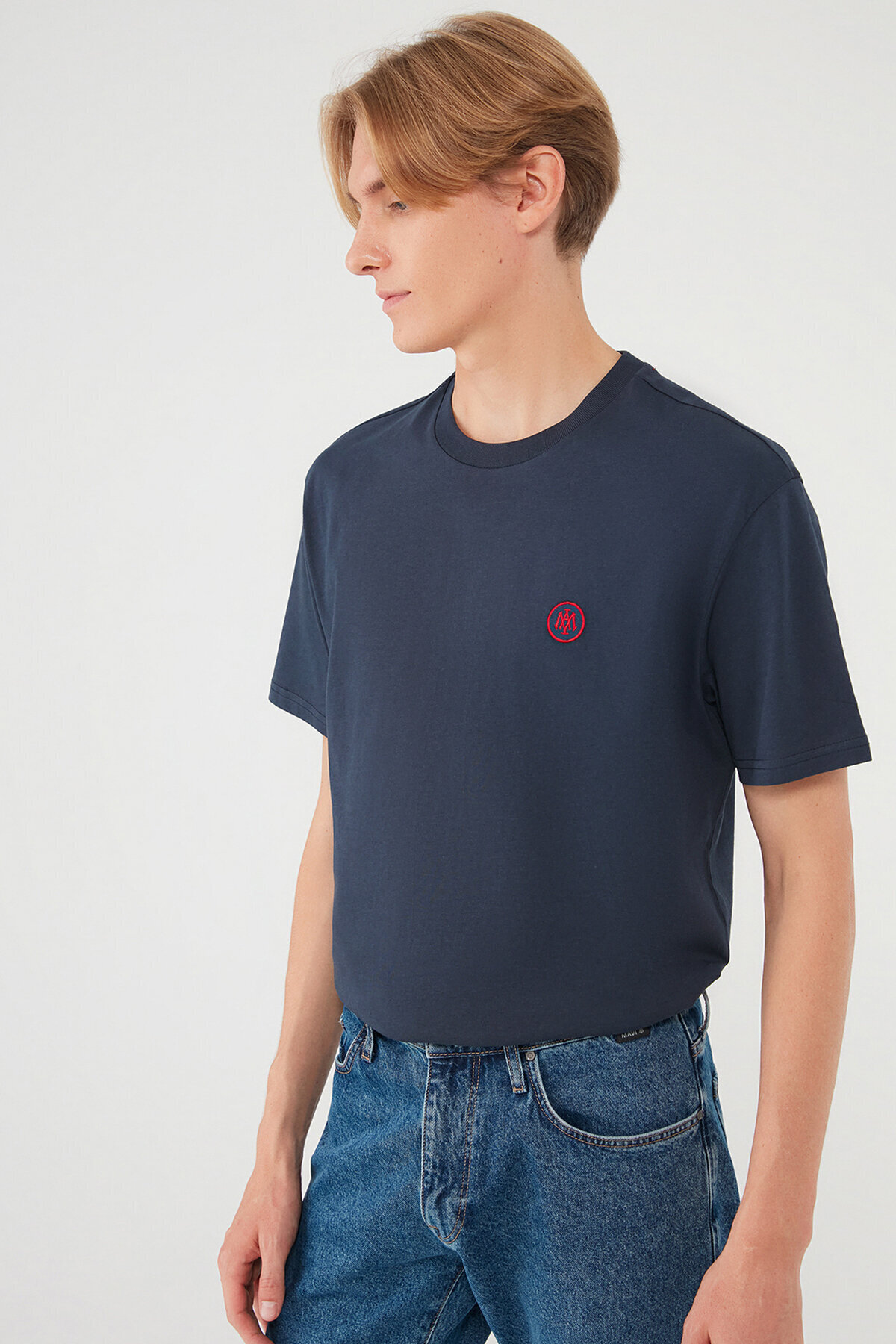 Mavi Erkek Tişört M067074-33207