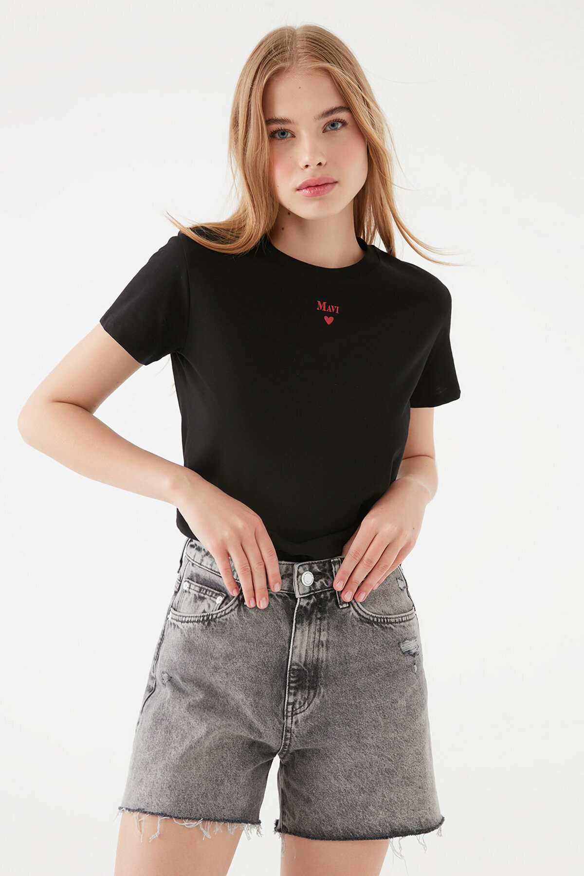 Mavi Kadın Tişört M1601185-900