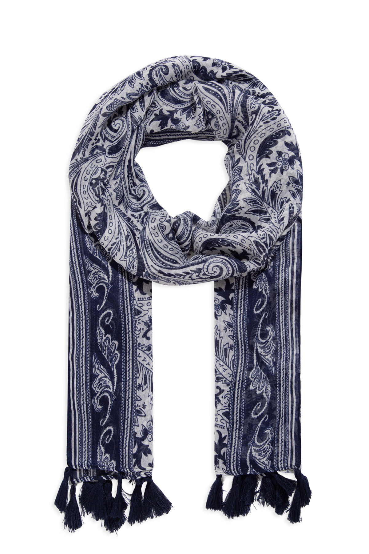 Mavi Kadın Şal M1910038-80108