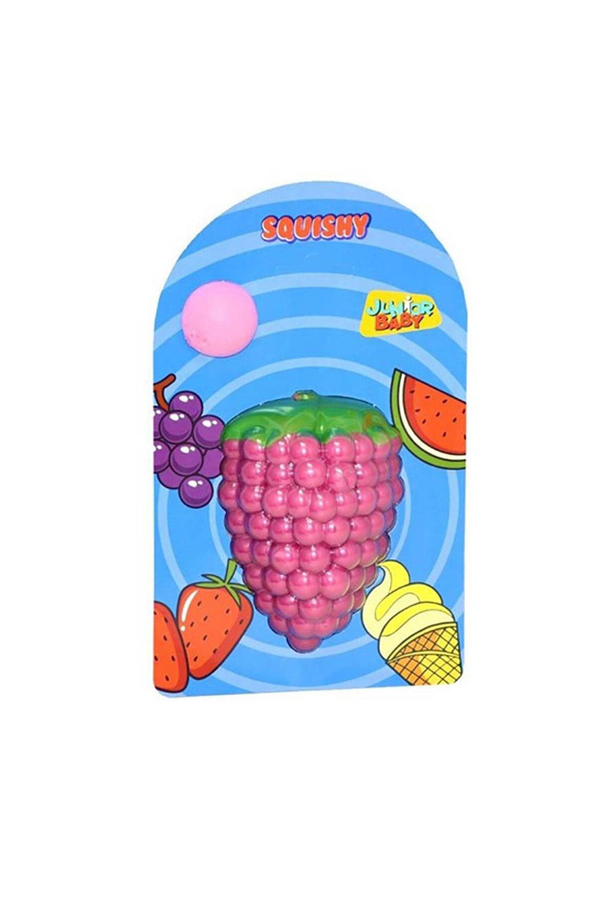 Junior Baby Squishy Oyuncak Üzüm