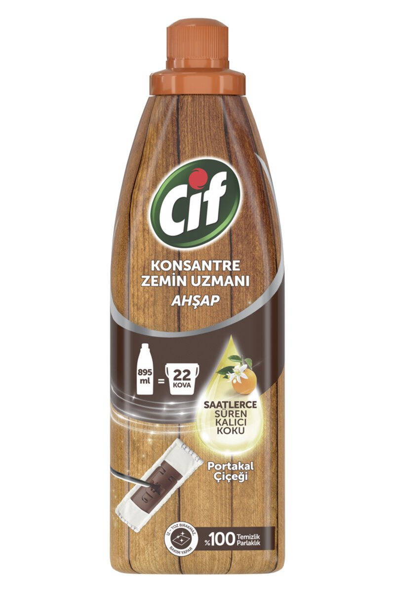 Cif Konsantre Zemin Uzmanı Ahşap 895 ml