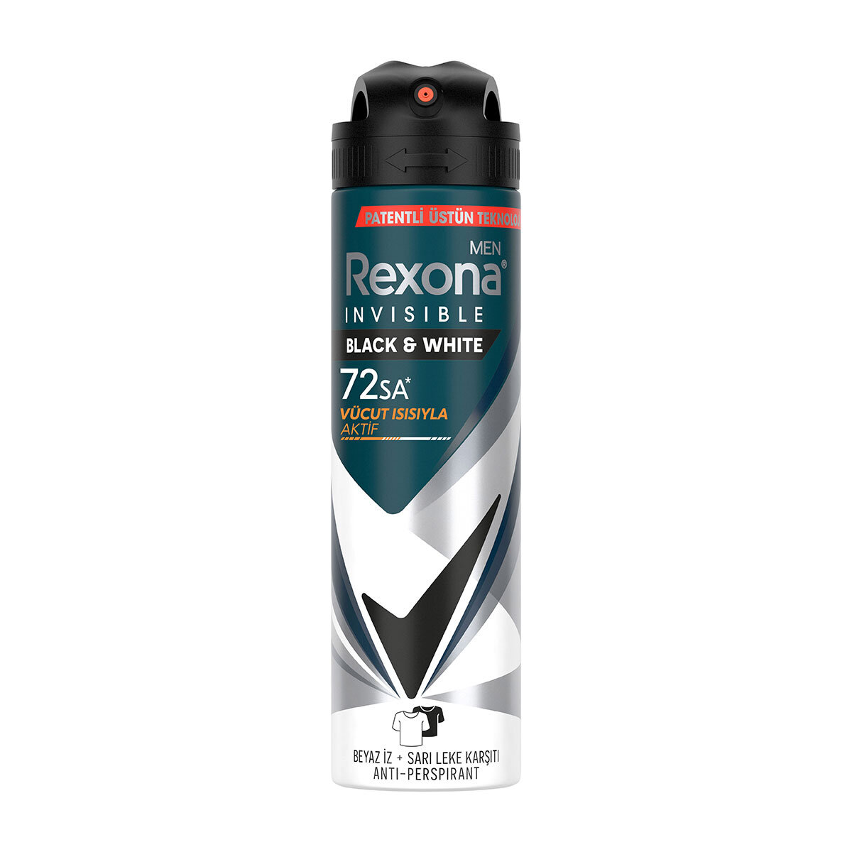 Rexona Black & White Diamond Invisible Deodorant 150 ml