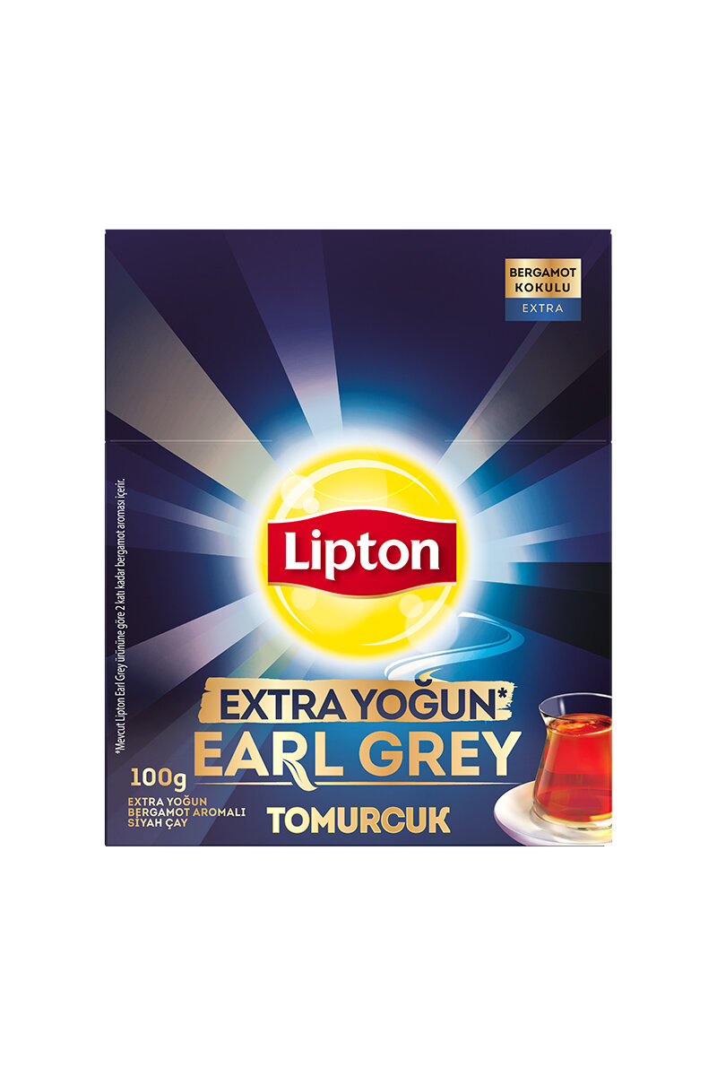Lipton Extra Yoğun Earl Grey 100 g Kutu