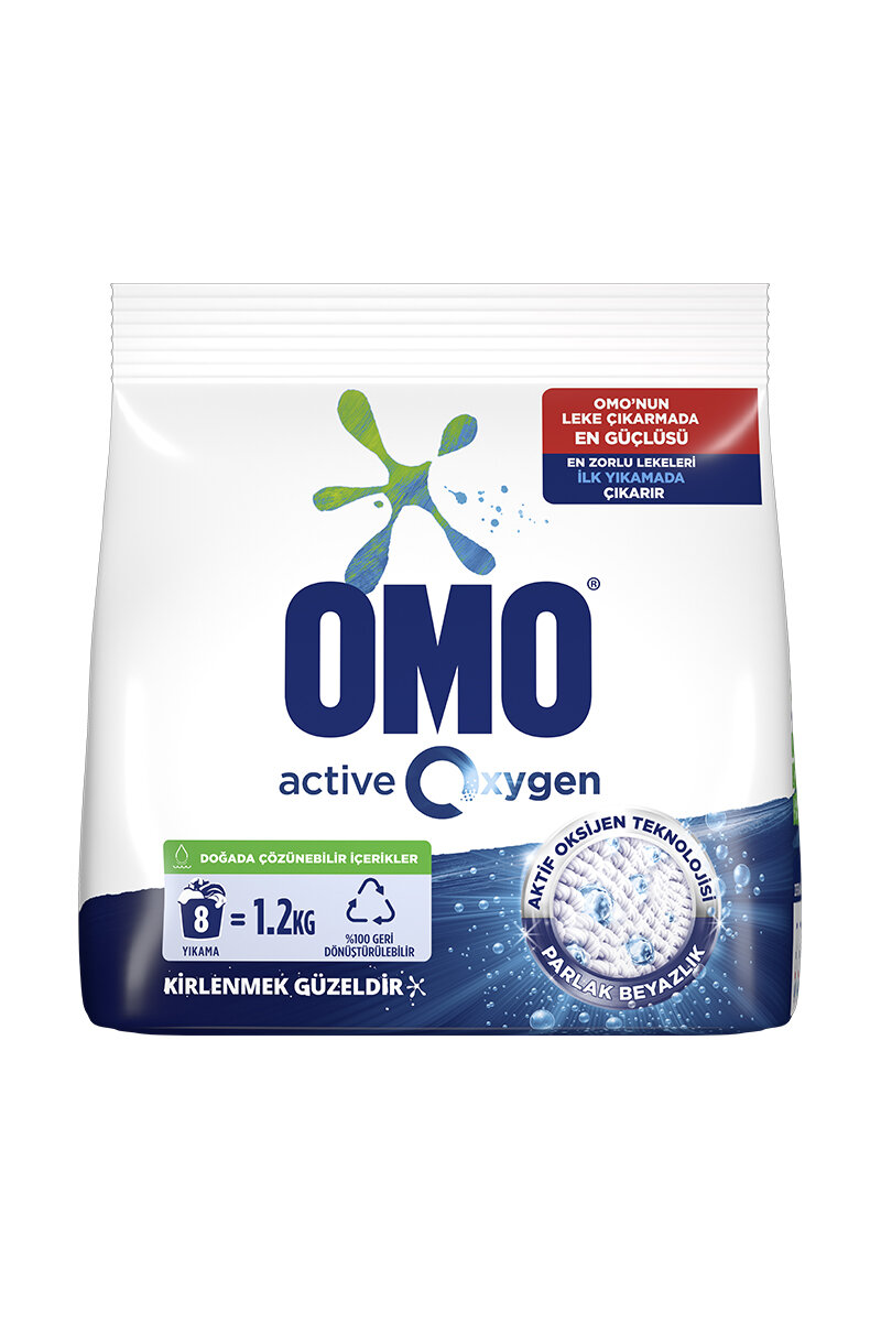 Omo 1,2 kg Active Oxygen Toz