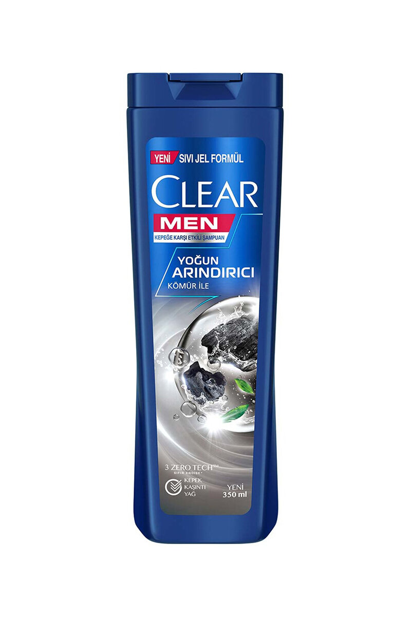 Clear Men Kömür Etkili Yoğun Arındırıcı Bakım Şampuan 350 ml