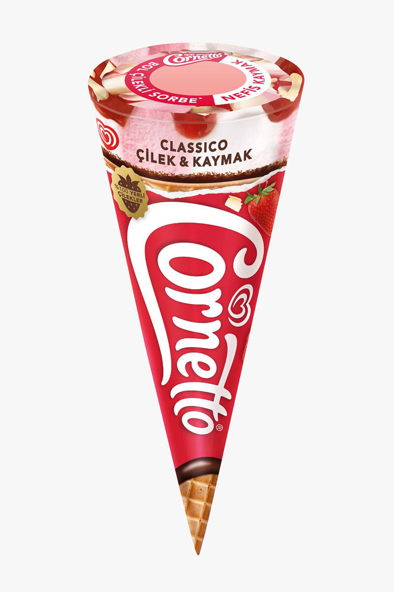 Algida Cornetto Çilek 120 Ml