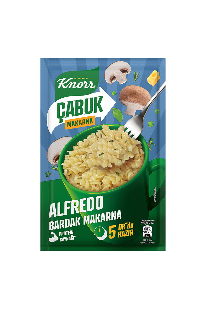 Knorr Çabuk Alfredo Bardak Makarna 48 g