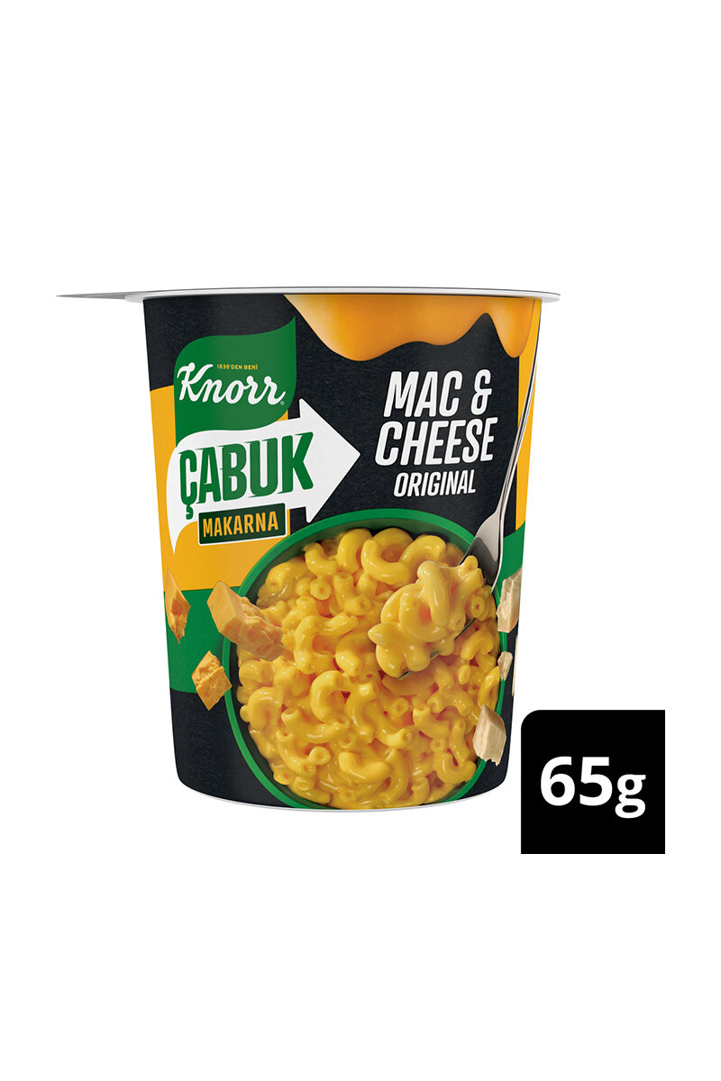 Knorr Çabuk Pot Makarna Mac ve Cheese 65 g