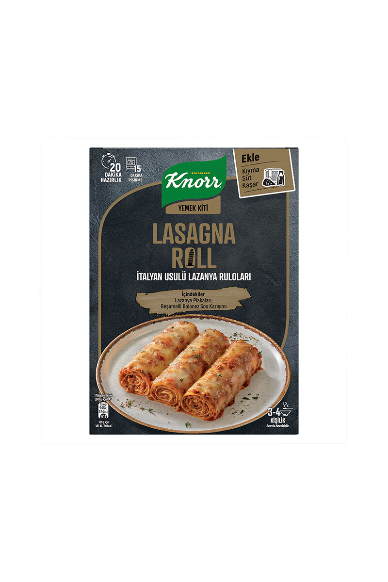 Knorr Lazanya Roll Yemek Kiti 180 g